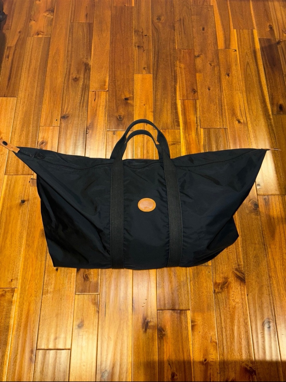 Longchamp Vintage Large Pliage Cloth 24h Bag